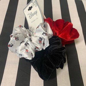 NWT Disney Mickey Mouse Scrunchies